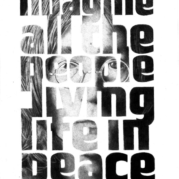 Imagine Lyrics - Etsy