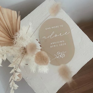 Baby Announcement Plaque