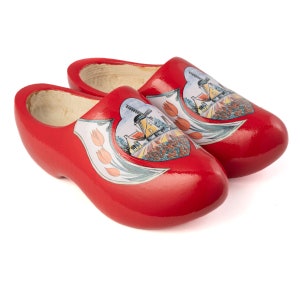 Holland 伝統的な赤い木靴　23センチ Holland 伝統的な赤い木靴 23センチ Holland 伝統的な赤い木靴 23センチ