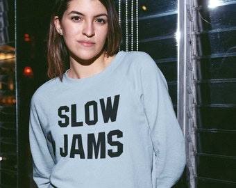 Slow Jams Unisex Crewneck Sweatshirt