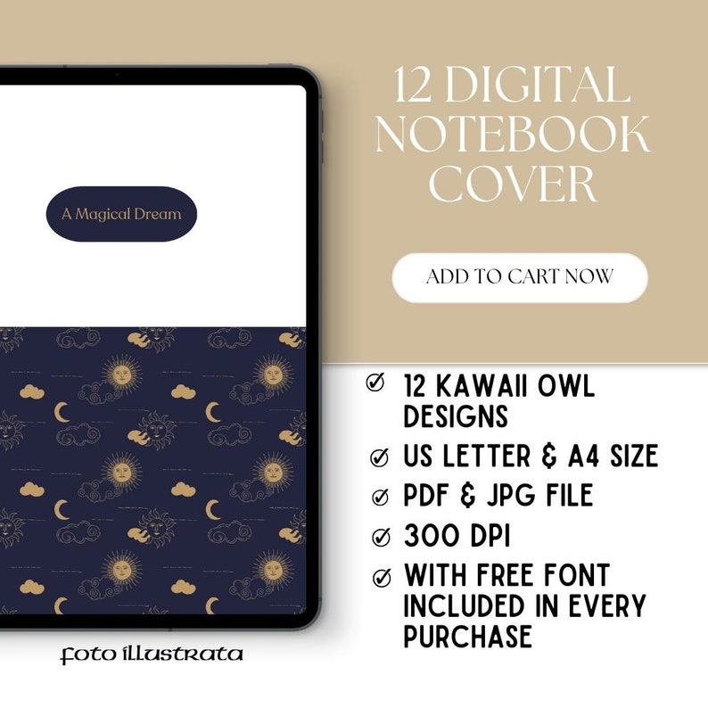 Digital Notebook Cover Goodnotes Cover Notability Cover Composition