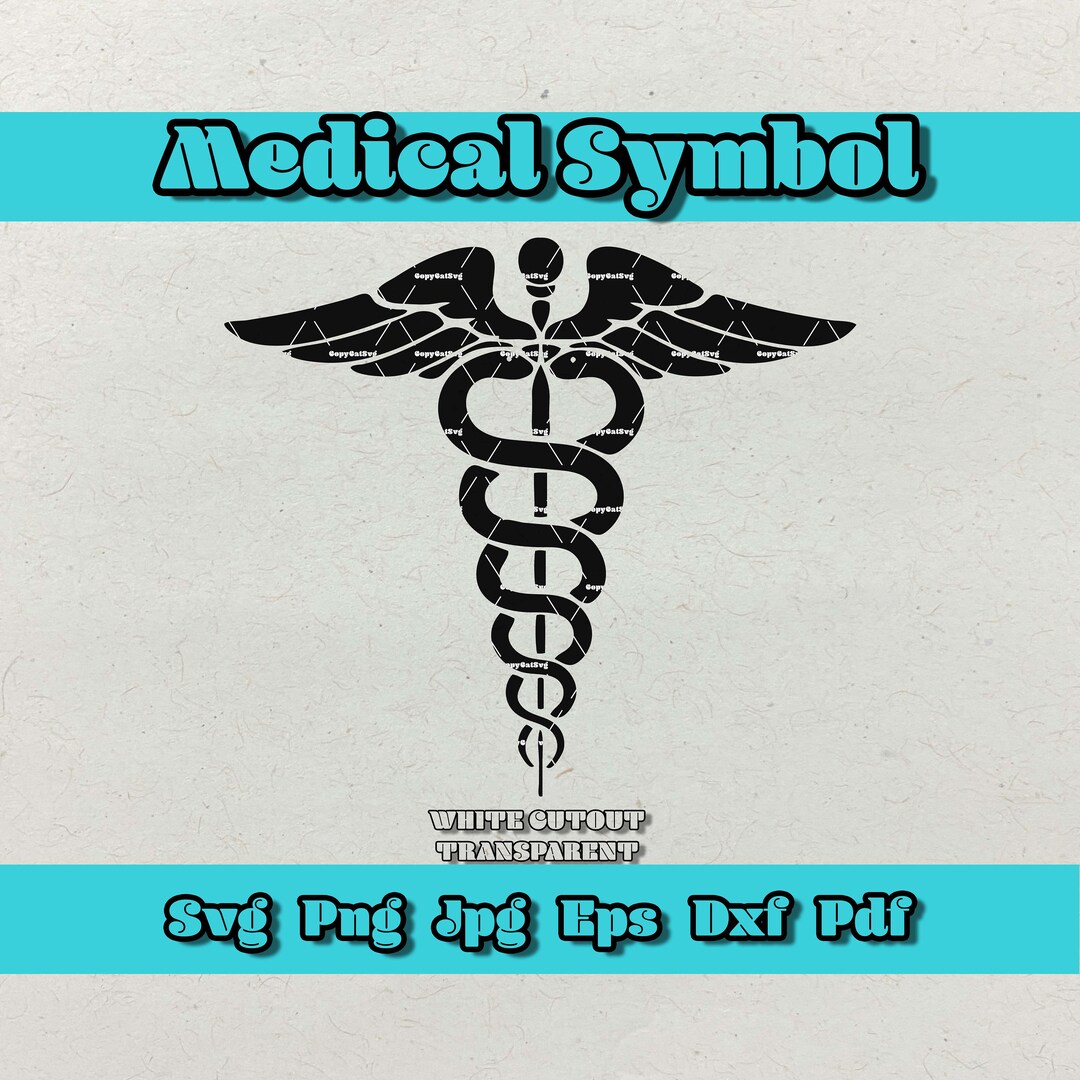 Medical Symbol SVG, Caduceus Svg, MD Svg, Star of Life Svg, Doctor Svg