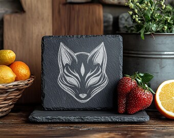 キツネマスク SVG バンドル: 日本のキツネのクリップアート、アニメ
