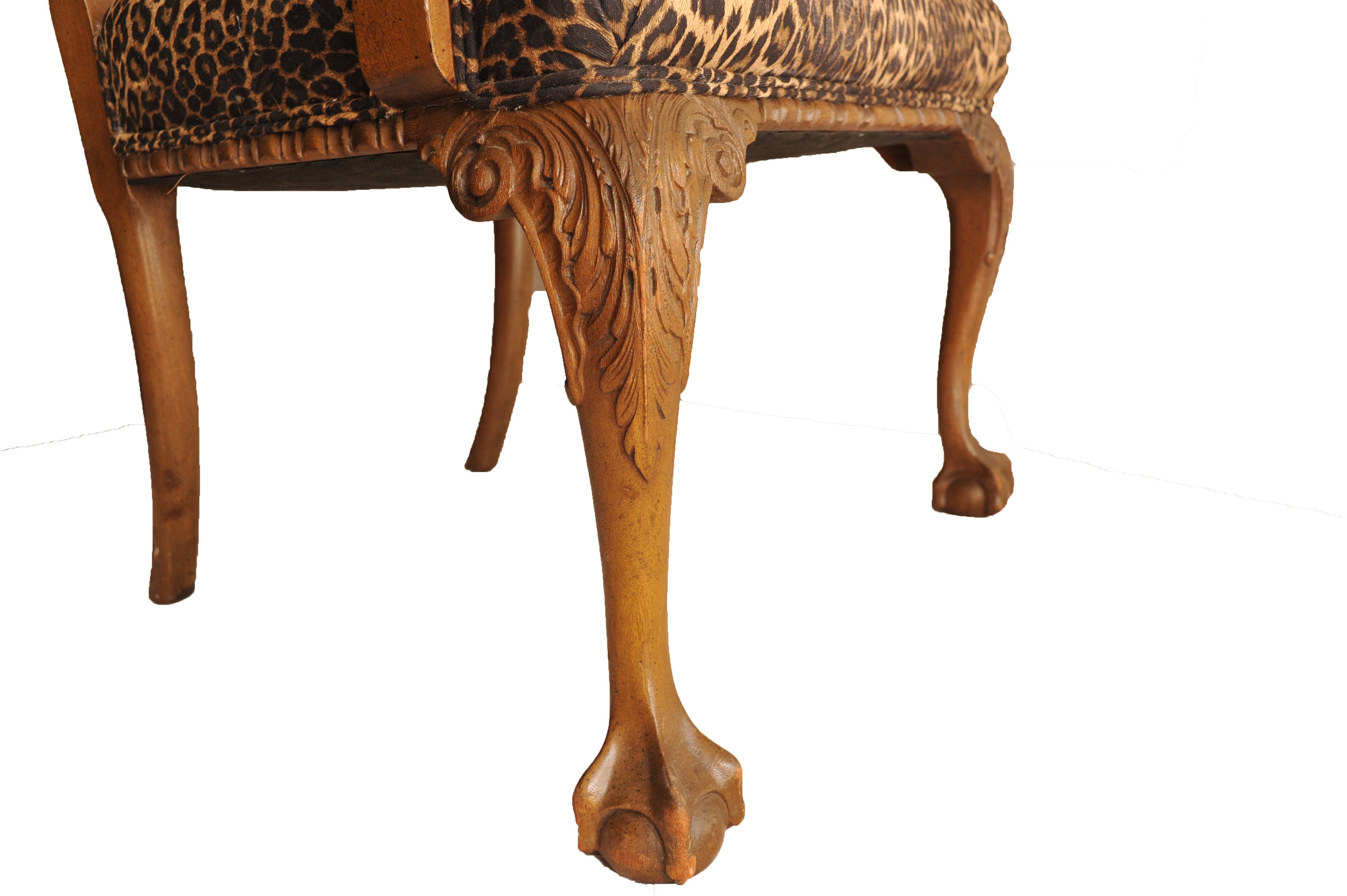 1940s Chippendale Ballandclaw Mahogany Dining Set Etsy