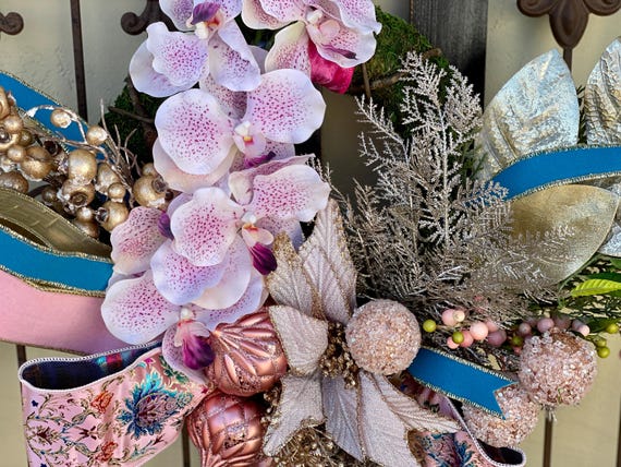 Christmas Double Door Wreaths, Double Door Wreaths, Christmas Elegant Wreath, Elegant Wreaths, Elegant Double Door Wreaths, Winter Wreath