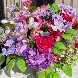 Elegant Centerpiece, Elegant Centerpiece for Table, Elegant Floral Arrangement, Spring Centerpiece, Luxurious artificial arrangement