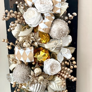 Christmas swag for front door, Christmas wreath for door, Winter wreath for front door, Elegant Christmas swag for front door, Elegant Door