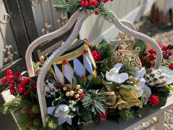 Christmas Centerpiece for Table, Christmas Centerpiece, Christmas Centerpiece for Dining Table, Winter Centerpiece, Elegant Centerpiece