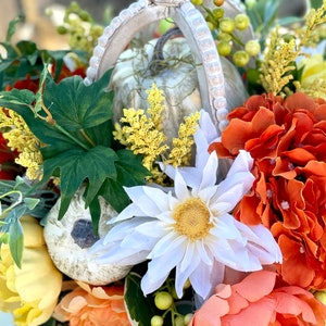 Fall Centerpiece, Large Fall Centerpiece, Fall Centerpiece for Table, Fall Centerpiece for Dining Table, Autumn Centerpiece, Fall Decor