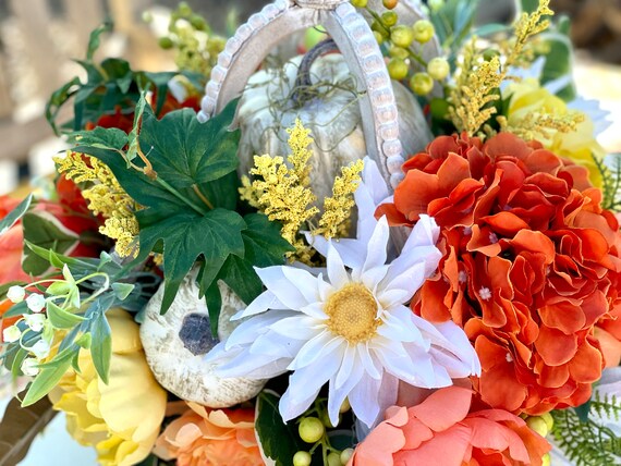 Fall Centerpiece, Large Fall Centerpiece, Fall Centerpiece for Table, Fall Centerpiece for Dining Table, Autumn Centerpiece, Fall Decor