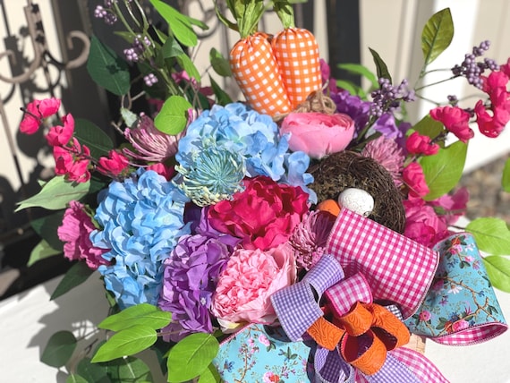 Easter Centerpiece for Table, Spring Centerpieces, Spring Arrangement for Table, Spring Centerpiece, Easter Table Arrangement, Easter Decor