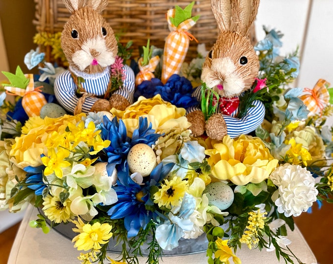 Easter Centerpiece, Spring Centerpiece, Easter Table Centerpiece ...