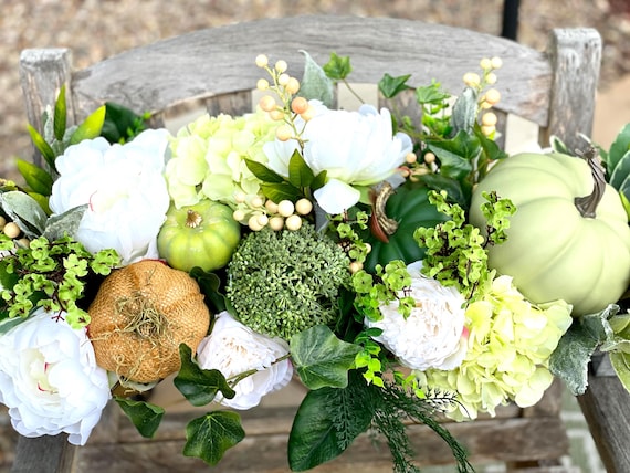 Fall Centerpiece, Fall Centerpiece for Table, Large Centerpiece, Pumpkin Centerpiece, Farmhouse Centerpiece, Thanksgiving Centerpiece