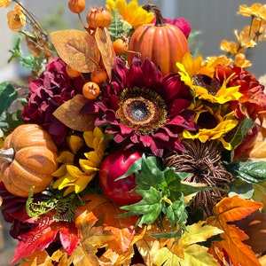 Large Fall Centerpiece, Fall Centerpiece, Centerpiece for dining table, Thanksgiving Centerpiece, Centerpiece for Table, Table Centerpiece