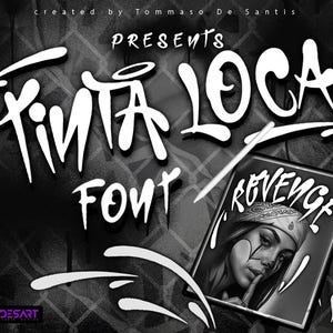 Chicano Font | Cholo Graffiti Tattoo Lettering  Digital Download SVG, TTF, OTF | Gangster font, Procreate | Bold Urban Street Font