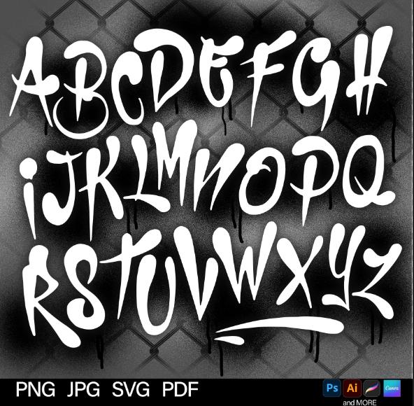 Cholo Numbers Chicano Font | Cholo Graffiti Tattoo Lettering Digital Download SVG ...