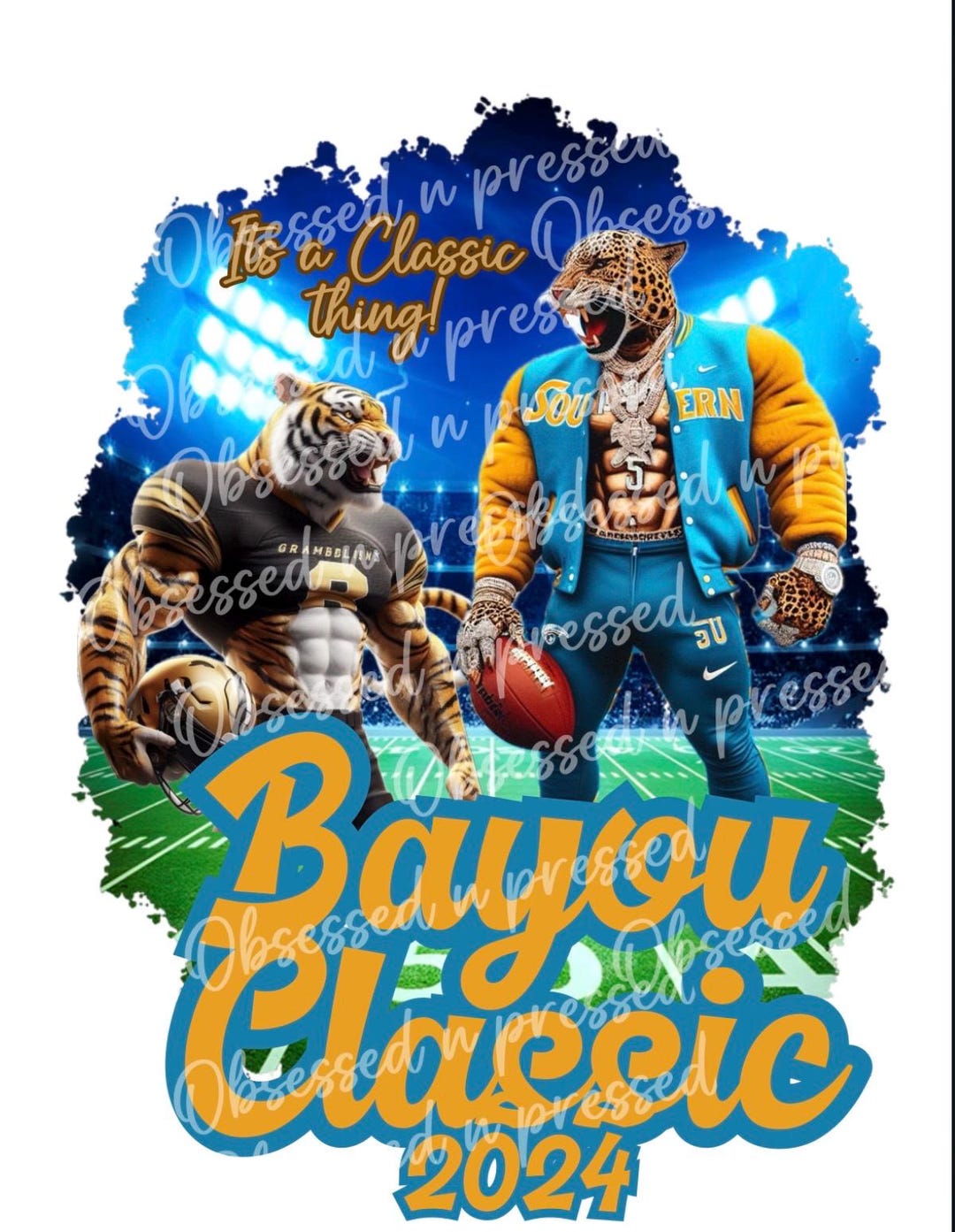 Bayou Classic 2024 CANVA Editable File Only Etsy