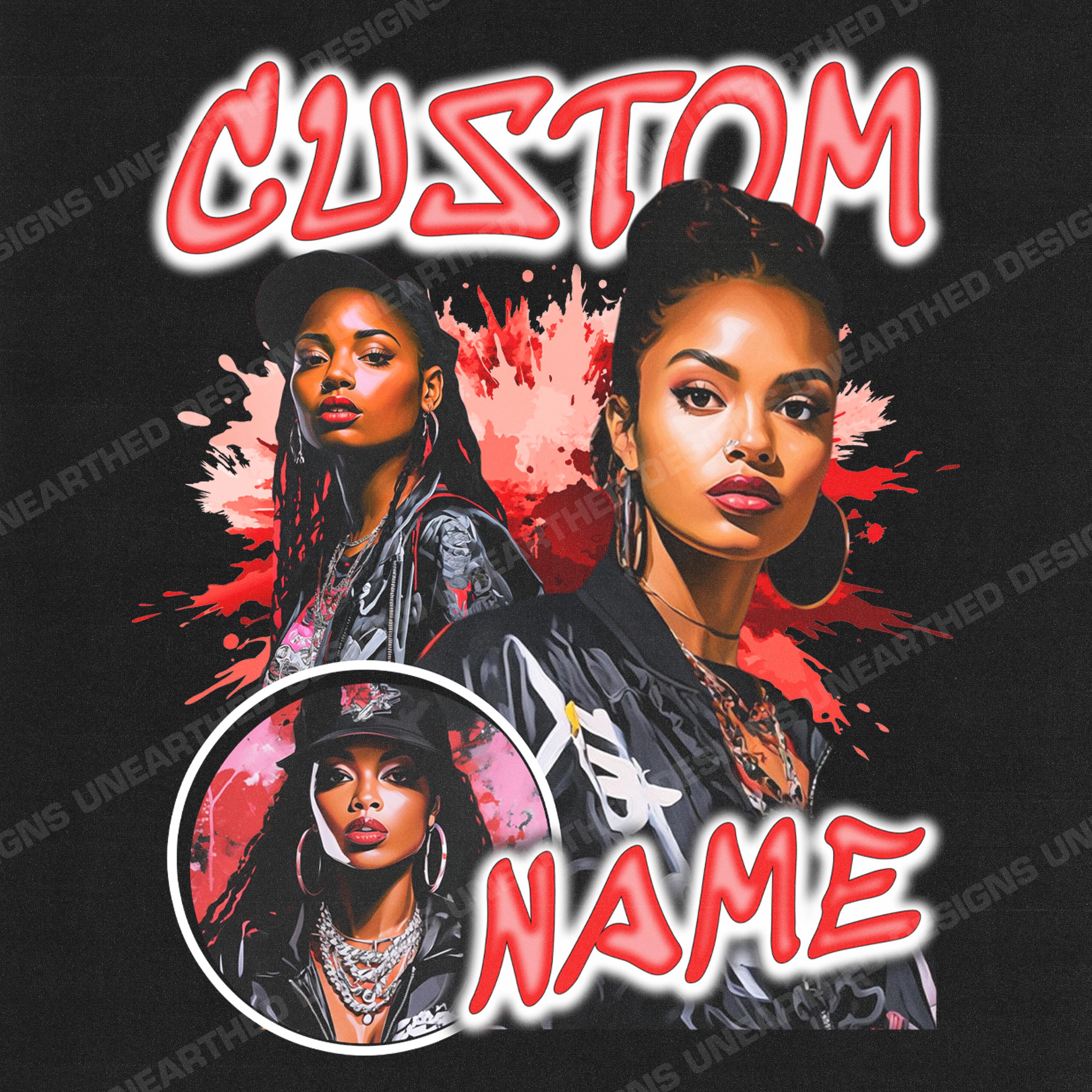 Rap Tee Template, Bootleg Design, 90s Design, Tshirt Design, Graphic ...