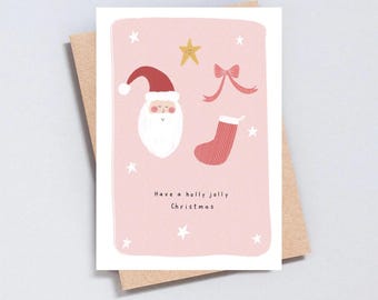 Santa Christmas Card