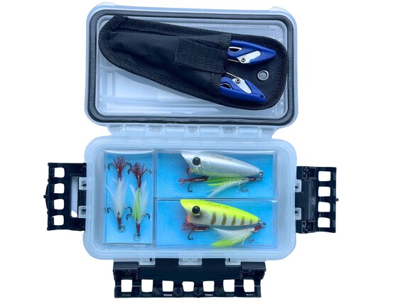 Premium Handmade Fishing Lure Gift Set for Him, Handtied Topwater Fishing  Lure Gift for Husband, Father, Man, Angler Gift for Father's Day 