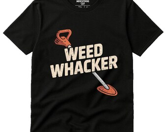 WEED WHACKER Retro Vintage 90s Gardening T-Shirt, Funny Plant Lover Tee, Gift for Gardeners, Perfect for Men Women, Nature Enthusiasts