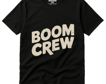 BOOM CREW Retro Vintage 60s Storms T-Shirt, Unisex Thunderstorm Lover Tee, Perfect Gift for Storm Chasers, Weather Enthusiasts