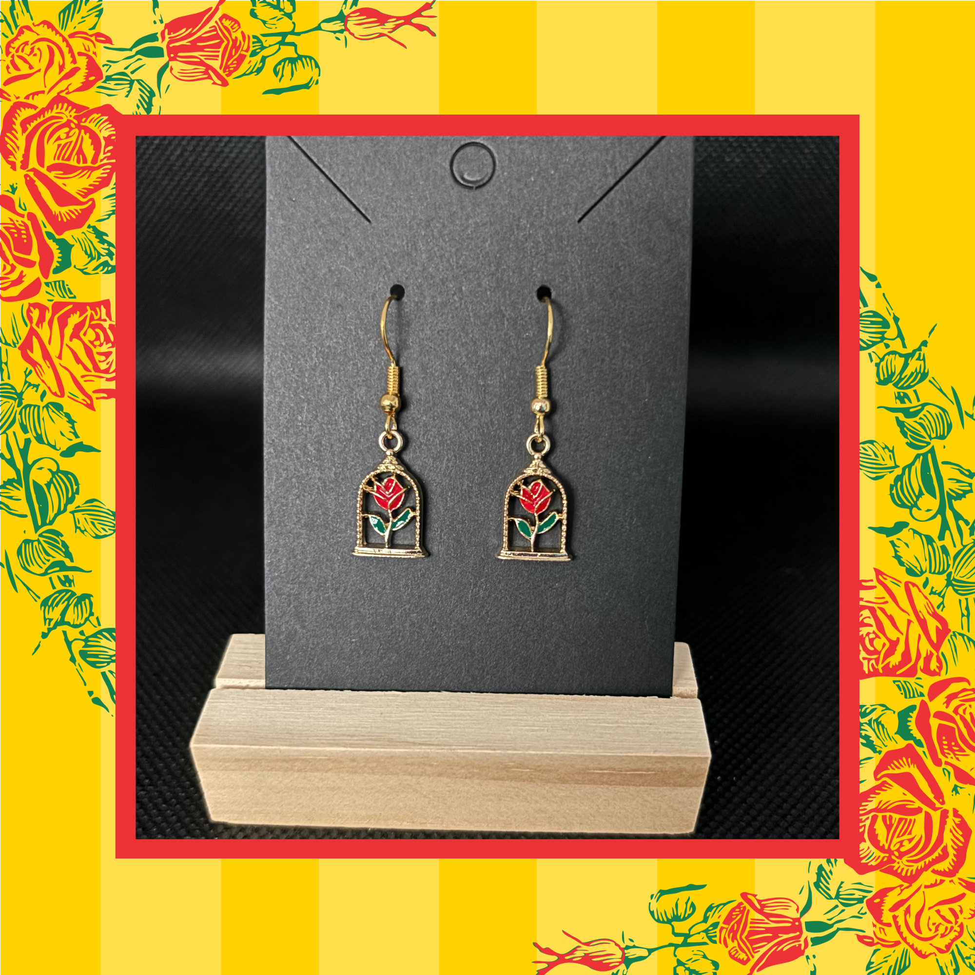 Belle shop earrings disney