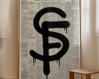 San Francisco Travel Poster, SF Graffiti Art Print, Urban Street Art, Hip-Hop Decor Prints