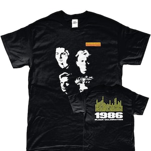 Depeche Mode Nordamerika 1986 Tour, Unisex T-Shirt