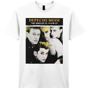 Depeche Mode 81-85 The Singles Promo Vintage Design Unisex T-Shirt
