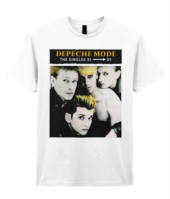 Depeche Mode 81-85 the Singles Promo Vintage Design Unisex T-shirt