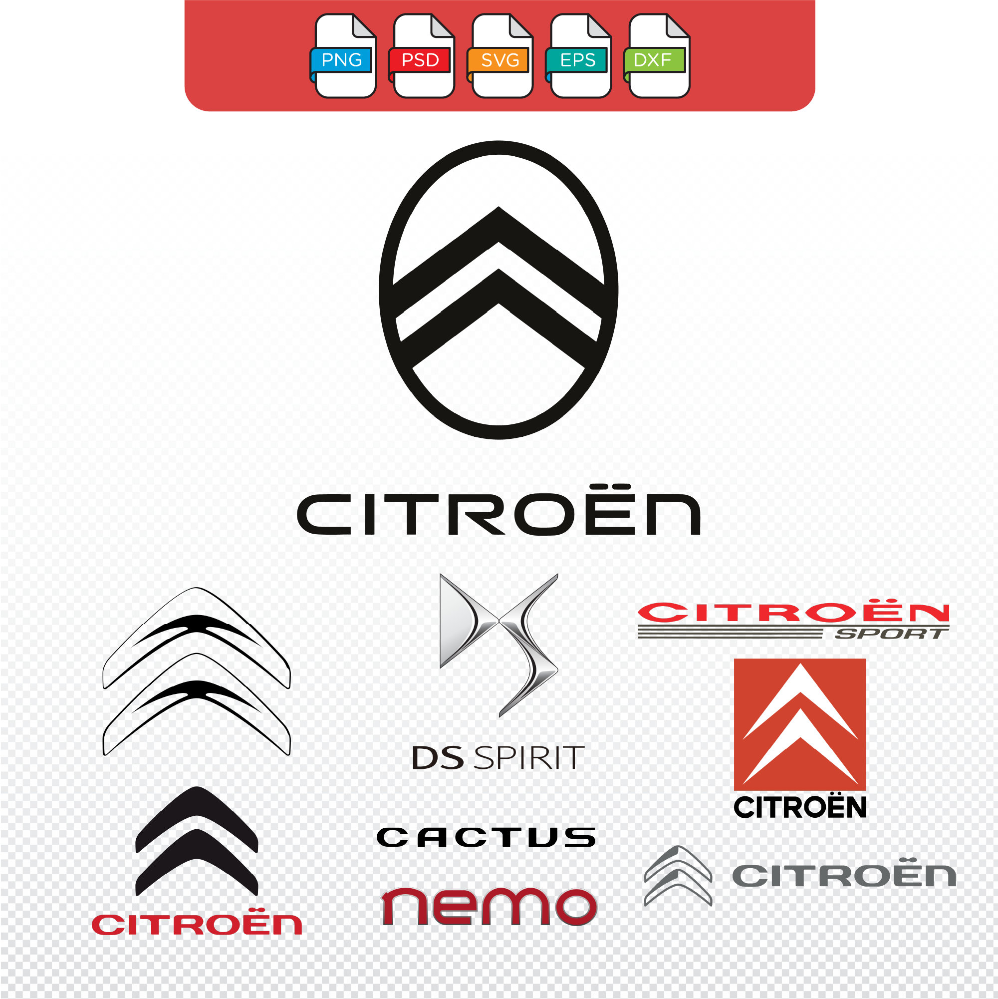 Citroen Stickers 