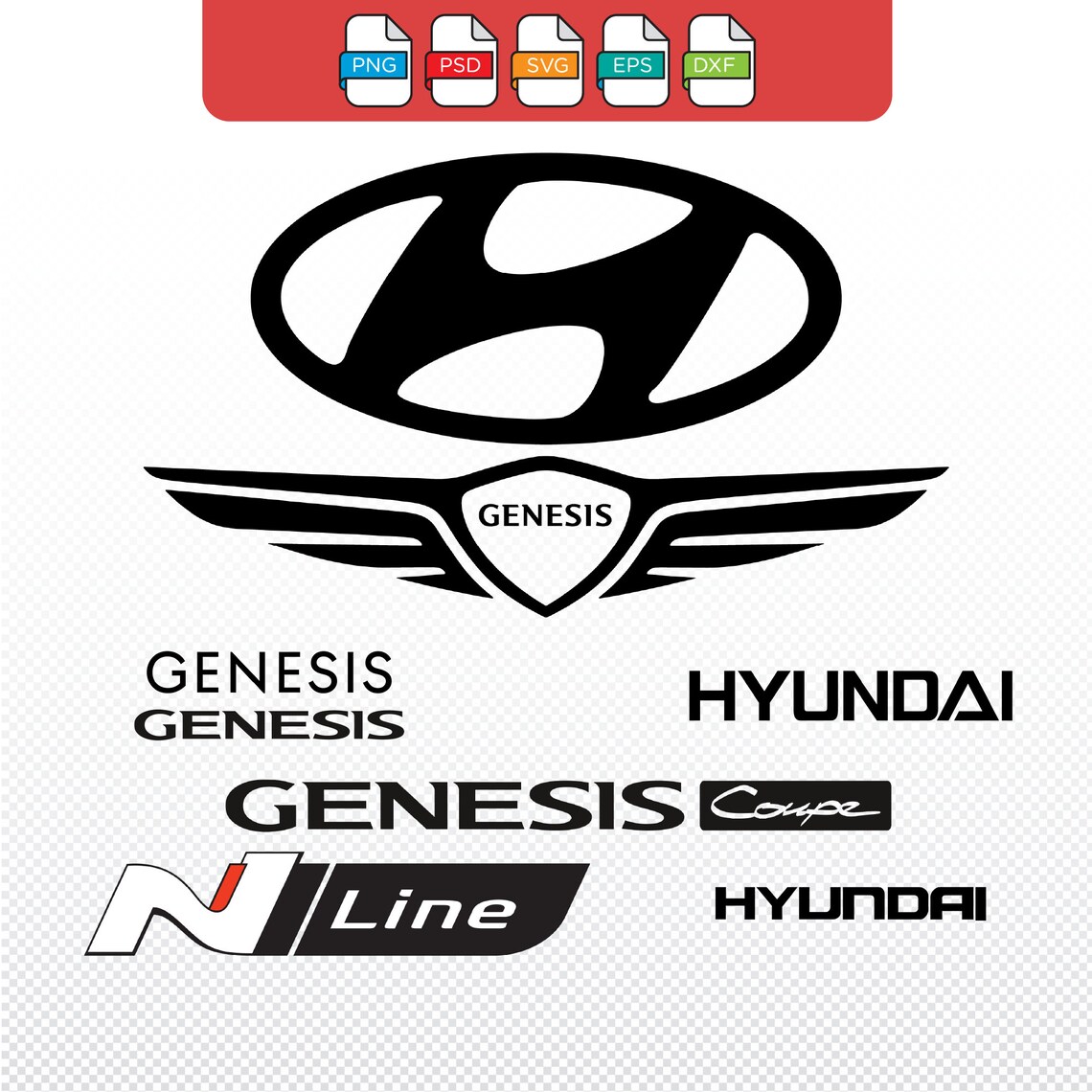 Hyundai Svg Png Dxf Cricut File Svg Bundle Sticker Cricut - Etsy