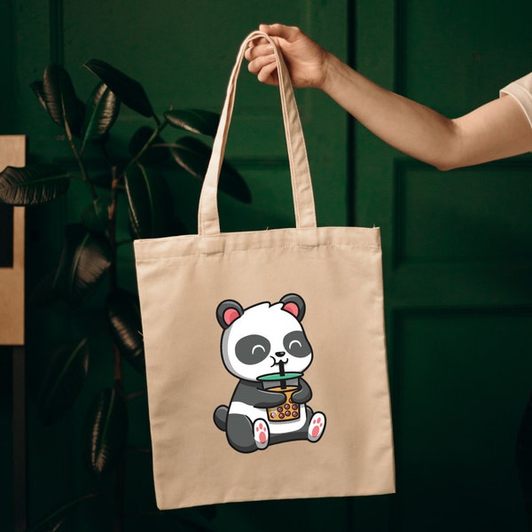 Panda Tote Bag - Etsy