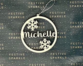 Personalised Christmas Bauble