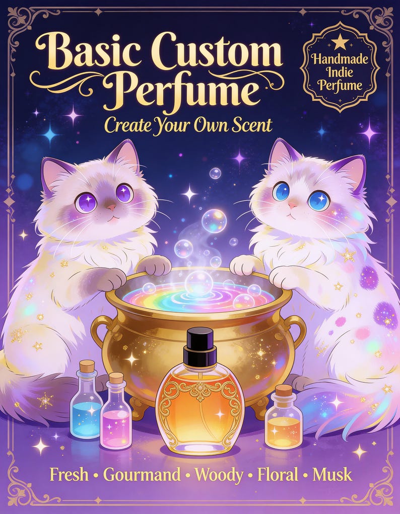 Custom Perfume Basic Blend – Personalized Fragrance, Create Your Own ...