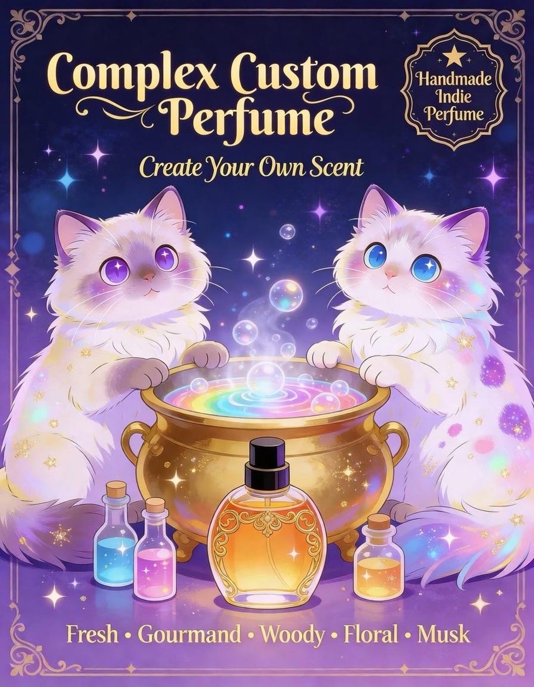 Custom Perfume Complex Blend – Personalized Fragrance, Create Your Own ...