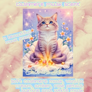 Cashmere Kittens Perfume: Vanilla, Amber, Soft Florals and Musk - Cozy Fragrance