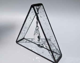 Freestanding Triangular Rainbow Prism (Large)