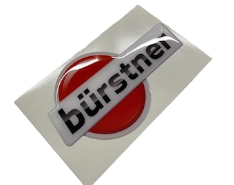 Burstner campersticker, 3D-koepelsticker, UV-bestendig