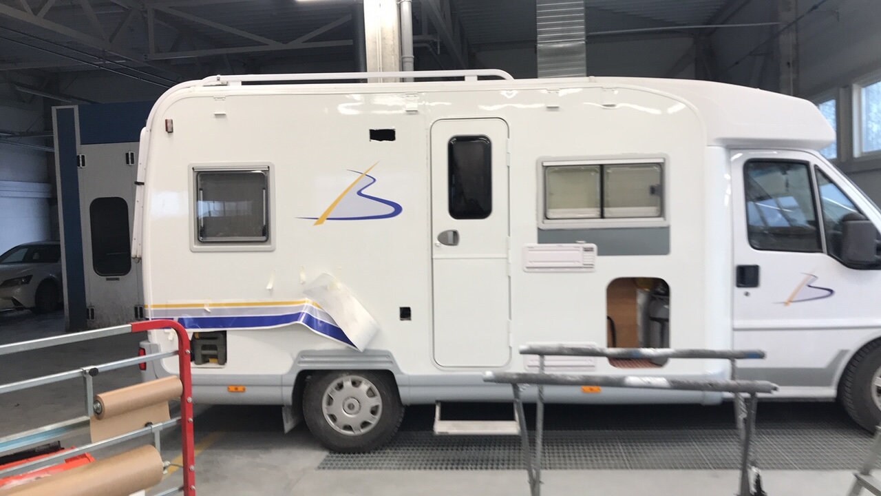 Kit Autocollants De Remplacement Pour Camping-car Burstner (modèle T, Années 2000-2006) | 5 Pièces