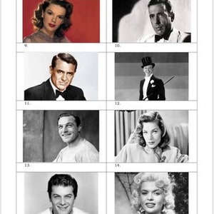 Instant Download - 1950s/1960s1970s Picture Quiz; 50s Quiz; 60&#39;s Quiz; 70&#39;s Quiz; 50th 60th 70th 80th Birthday Party Quiz Fun Charity Pub