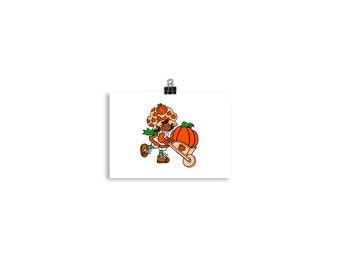 African American Pumpkin Shortcake Art Print