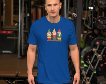 Three Gnomes Unisex t-shirt
