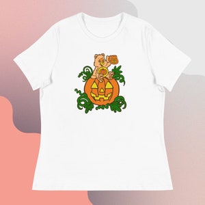 Women&#39;s Pumpkin Care Bear Relaxed fit T-Shirt
