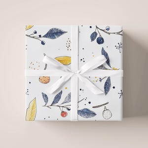 Leaves Gift Wrap Sheet | Wrapping Paper | Gift Paper | For Gifts | Packaging | Paper Crafts | For Any Occasion