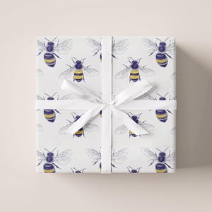 Bees Gift Wrap Sheet | Wrapping Paper | Gift Paper | For Gifts | Packaging | Paper Crafts | For Any Occasion
