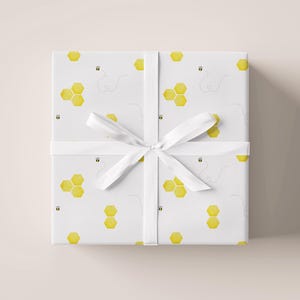 Bees Gift Wrap Sheet | Wrapping Paper | Gift Paper | For Gifts | Packaging | Paper Crafts | For Any Occasion