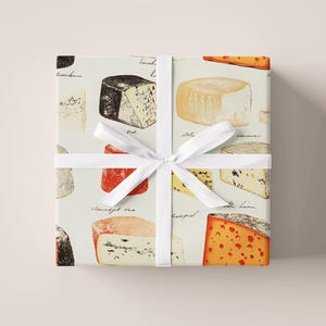 Cheese Gift Wrap Sheet | Wrapping Paper | Gift Paper | For Gifts | Packaging | Paper Crafts | For Any Occasion