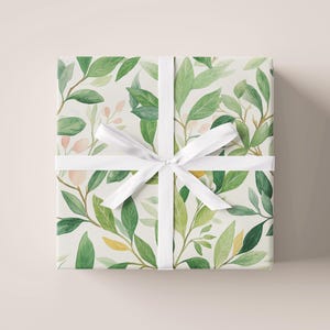 Leaves Gift Wrap Sheet | Wrapping Paper | Gift Paper | For Gifts | Packaging | Paper Crafts | For Any Occasion